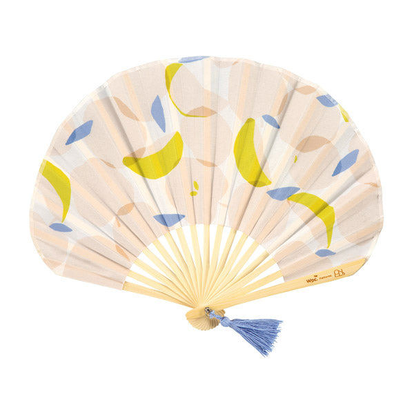 【Wpc.公式】ギフトボックス入り扇子 おしゃれ 可愛い 北欧柄 レディース 女性 ギフト プレゼント (オメナイエロー) オメナイエロー