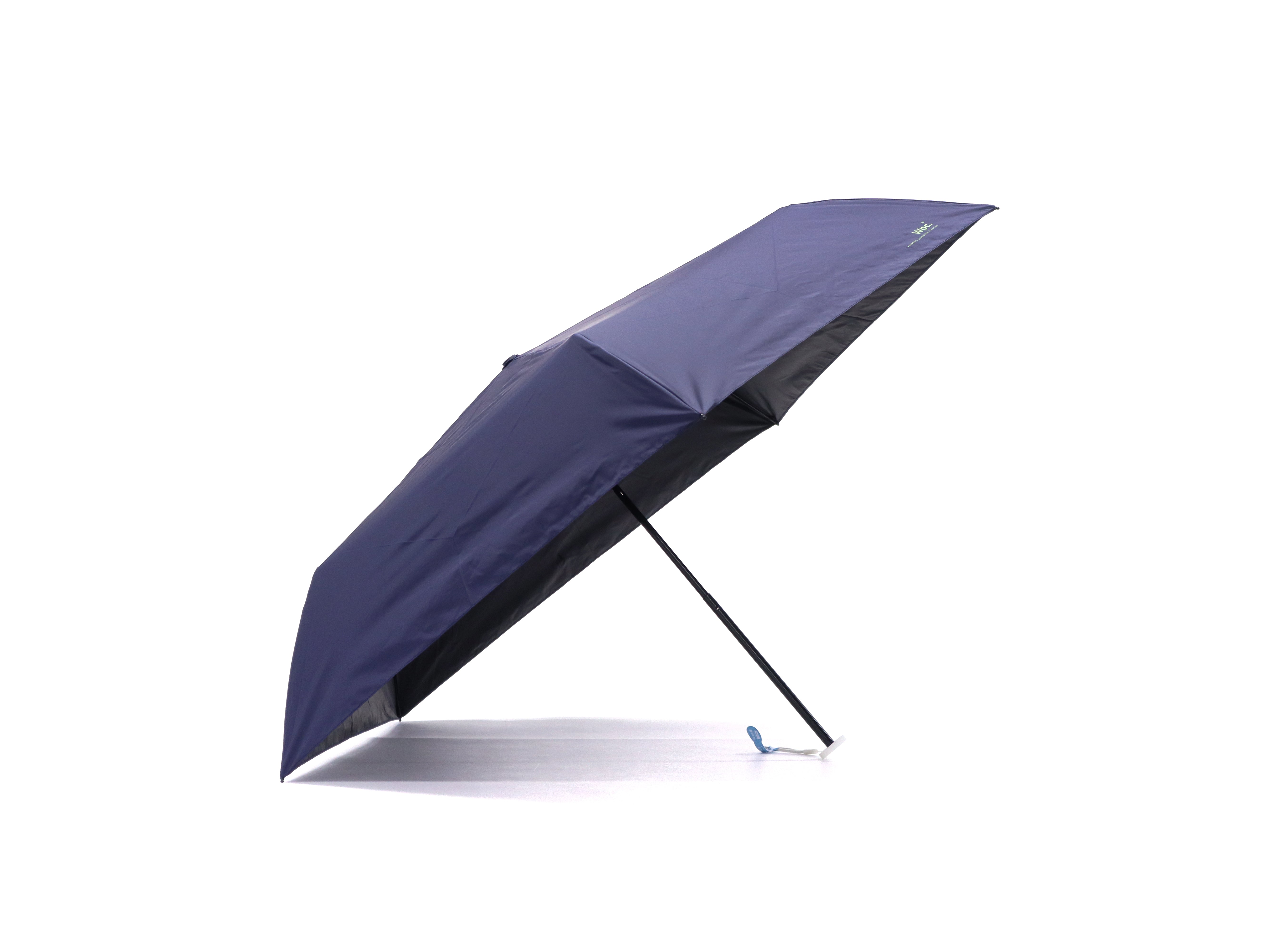 ダブリュピーシー Wpc. 折りたたみ傘 レディース 軽量 晴雨兼用 日傘 折りたたみ Wpc UVカット 超軽量 遮光 50cm 手動 AIR-LIGHT UV PARASOL ソリッド ミニ 801-11626-102(ネイビー) ネイビー