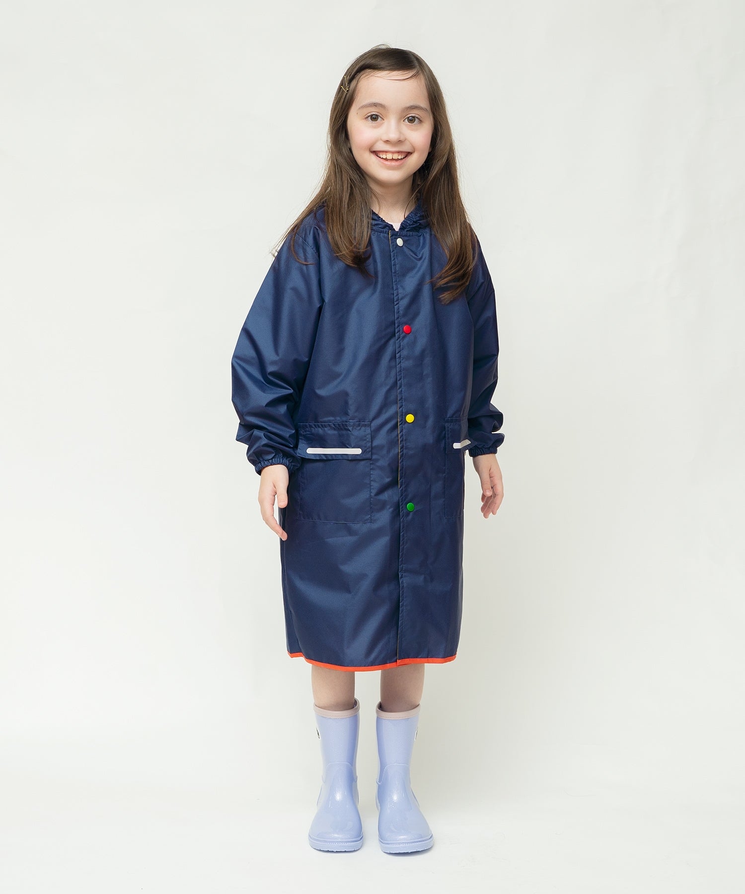 【Wpc.官方】兒童雨衣 Wpc. KIDS 素色雨衣【L】 L 兒童用 雨具 男孩 女孩 兒童 時尚 可愛 上學 幼稚園