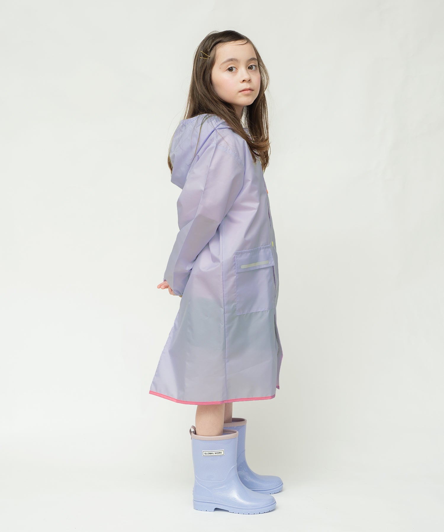 【Wpc.官方】兒童雨衣 Wpc. KIDS 素色雨衣【L】 L 兒童用 雨具 男孩 女孩 兒童 時尚 可愛 上學 幼稚園