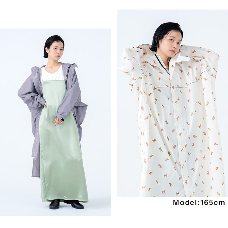 【Wpc.公式】レインバイシクルスリーブポンチョ 自転車用レインウェア レインコート 撥水 防水 レディース メンズ (ダブルカラーバイアス) ダブルカラーバイアス