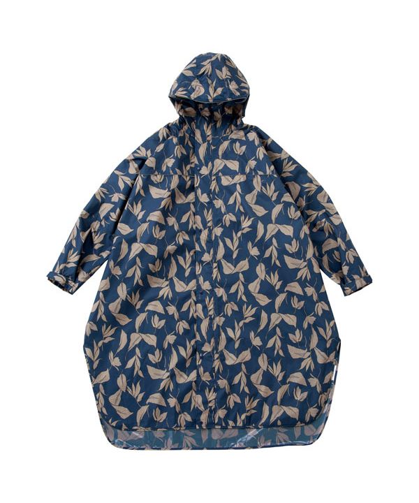 【Wpc.公式】レインバイシクルスリーブポンチョ 自転車用レインウェア レインコート 撥水 防水 レディース メンズ (リーフ) リーフ