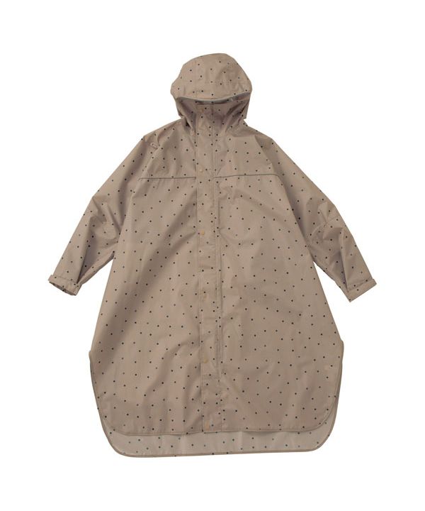 【Wpc.公式】レインバイシクルスリーブポンチョ 自転車用レインウェア レインコート 撥水 防水 レディース メンズ (ミルキードット) ミルキードット