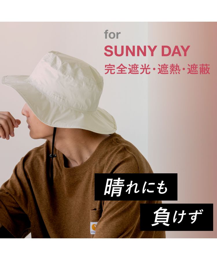 【Wpc.官方】帽子 IZA 雨衣防風帽 晴雨兩用 UV防護帽 耐水壓 男士 女士 男性 女性 時尚 簡約