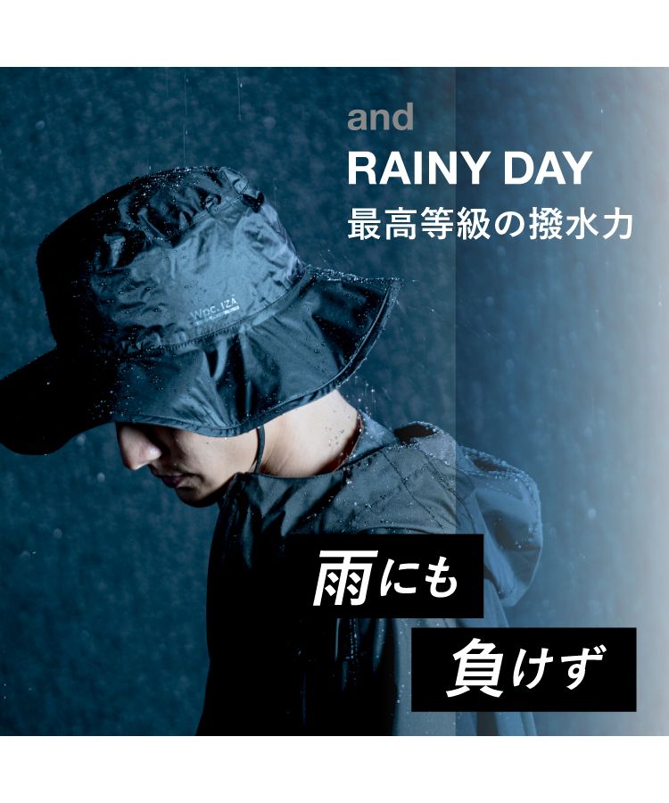 【Wpc.官方】帽子 IZA 雨衣防風帽 晴雨兩用 UV防護帽 耐水壓 男士 女士 男性 女性 時尚 簡約