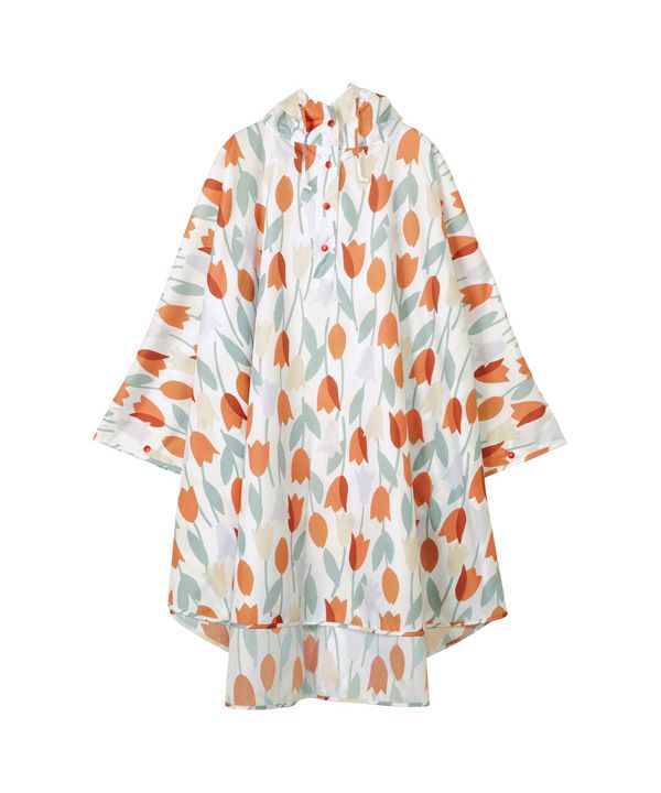 【Wpc.官方】Wpc.斗篷 雨具 可從上方披上 撥水 防水 女士 雨斗篷