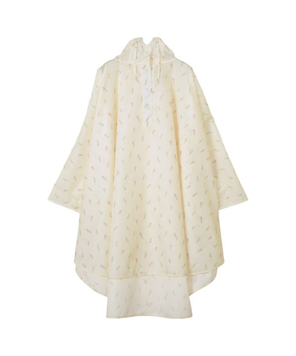 【Wpc.官方】Wpc.斗篷 雨具 可從上方披上 撥水 防水 女士 雨斗篷