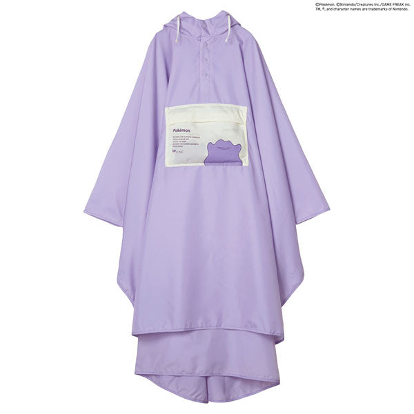 【Wpc.官方】雨具 寶可夢 雙色雨披 冒險的夥伴