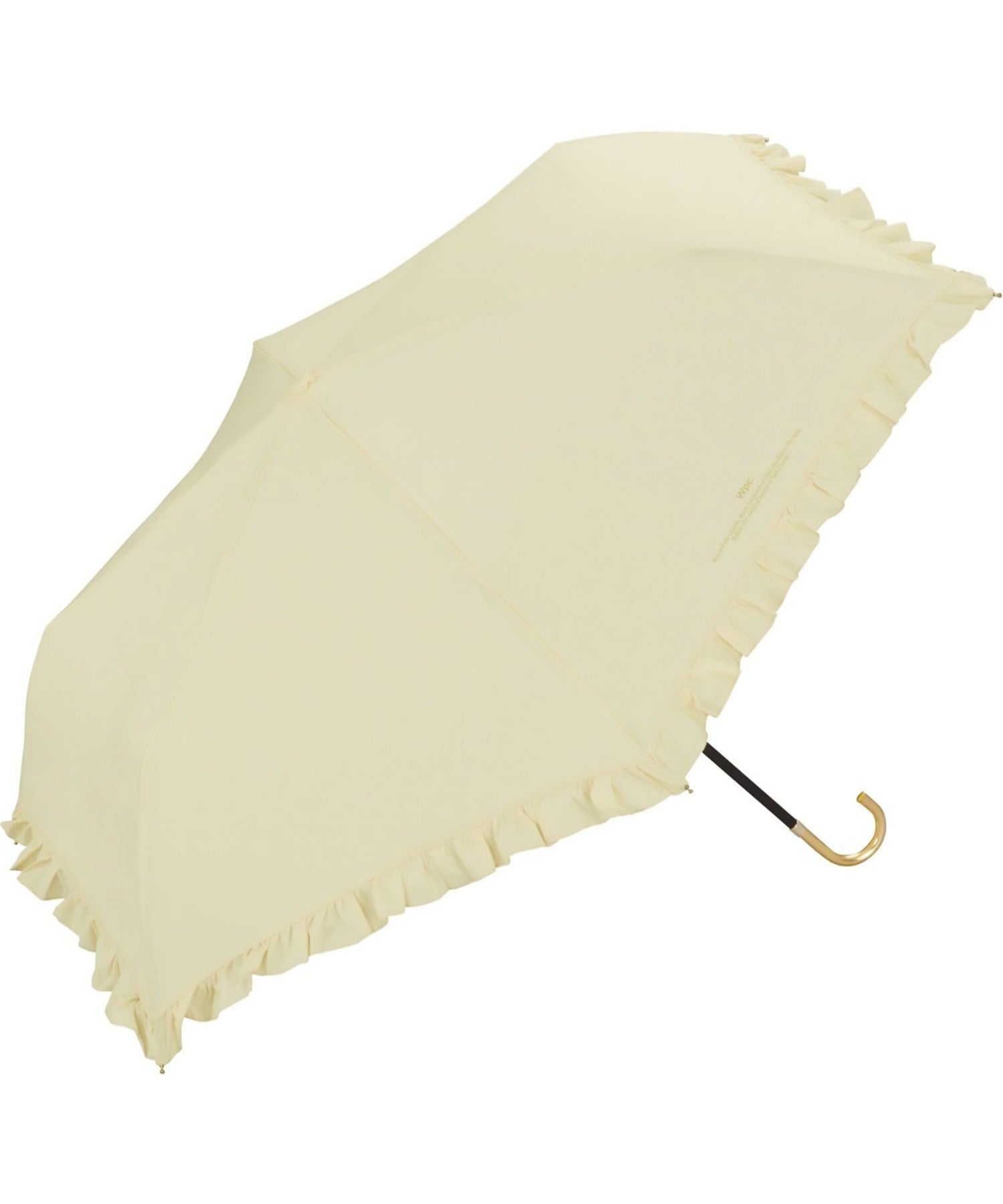 ダブリュピーシー Wpc. 折り畳み傘 フェニミンフリルmini 6181-212 (ベージュ) ベージュ