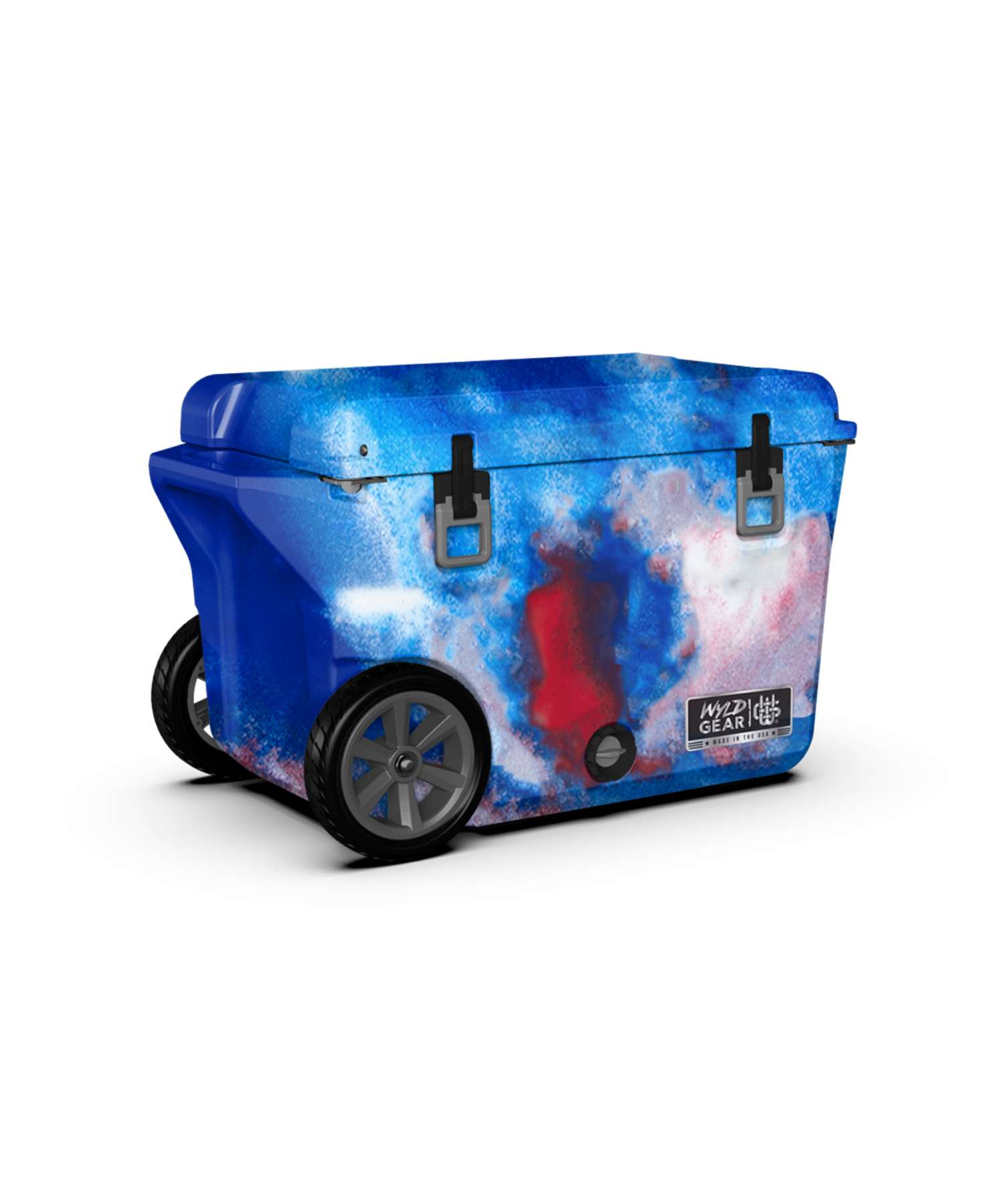 Wild Gear WyLD GEAR Wild Gear WYLD GEAR Hard Cooler FREEDOM Series 50 QT Cooler Unisex Leisure Camping Equipment made in USA