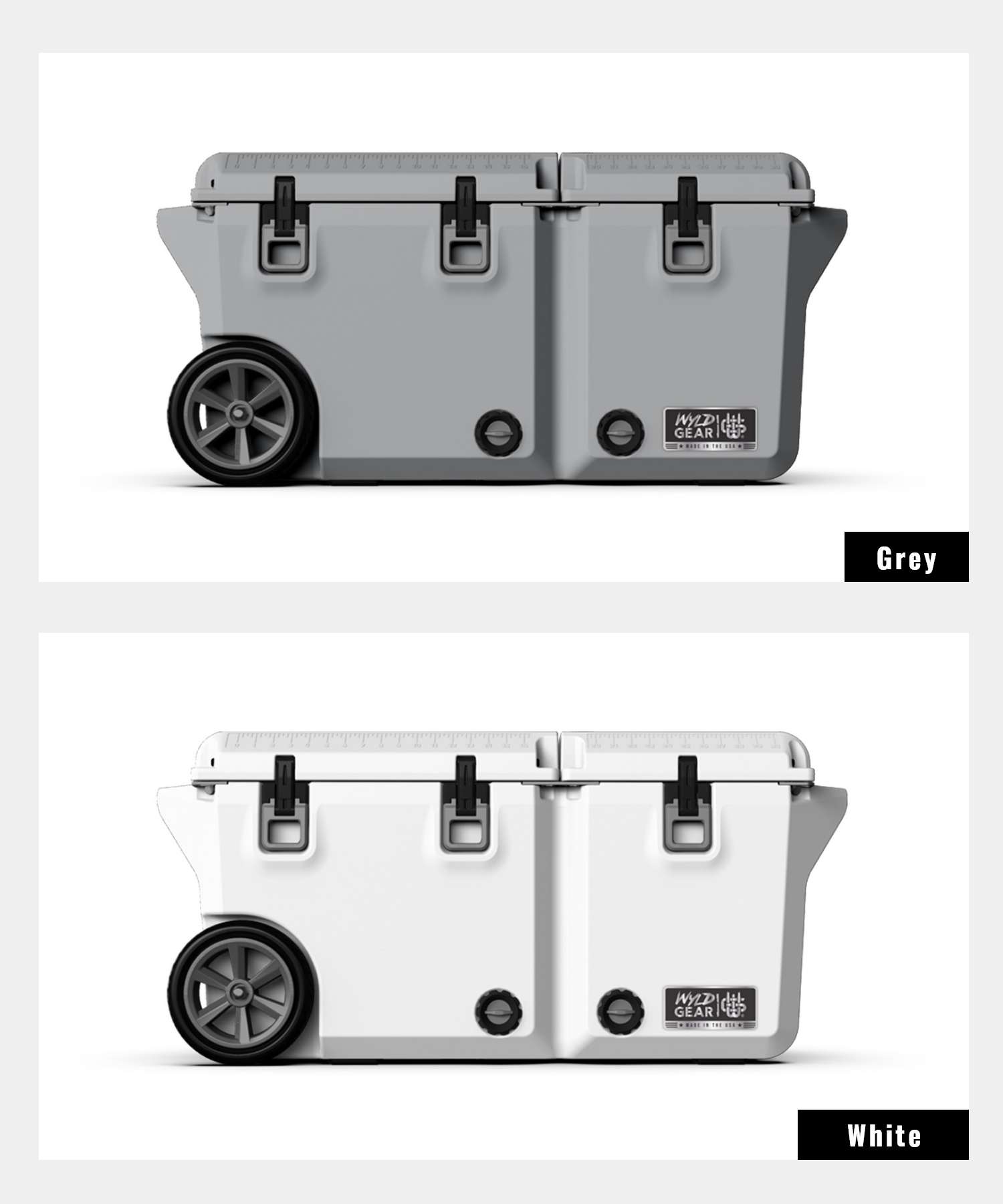 Wild Gear WyLD GEAR Wild Gear WYLD GEAR Hard Cooler FREEDOM Series 65 QT Cooler Unisex Leisure Camping Equipment made in USA