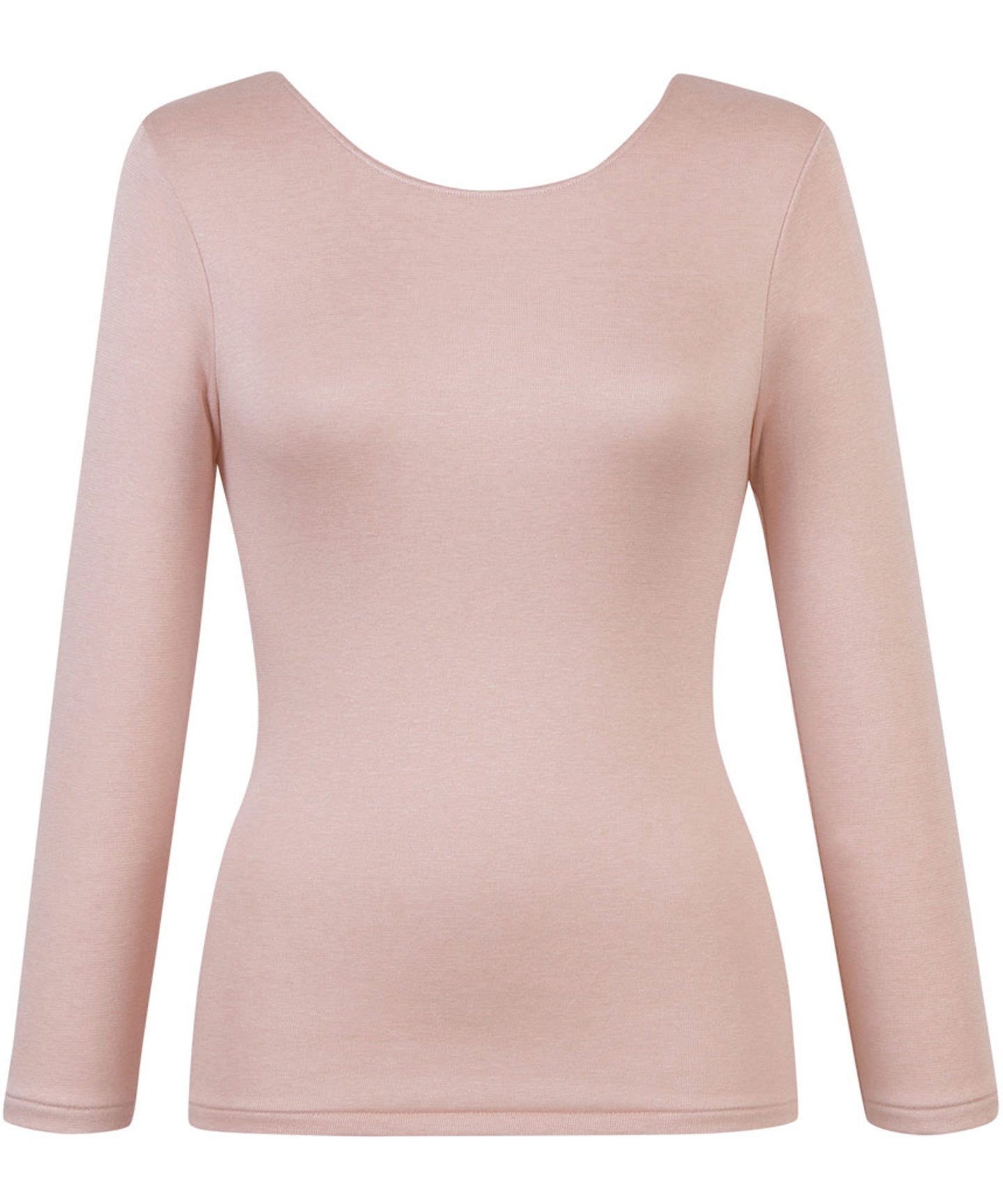 ウイング Wing あったかインナー 綿混 裏起毛 よく伸びる素材 【ラクのびサーモ】 8分袖 長袖 ネックせまめ 秋 冬,SP