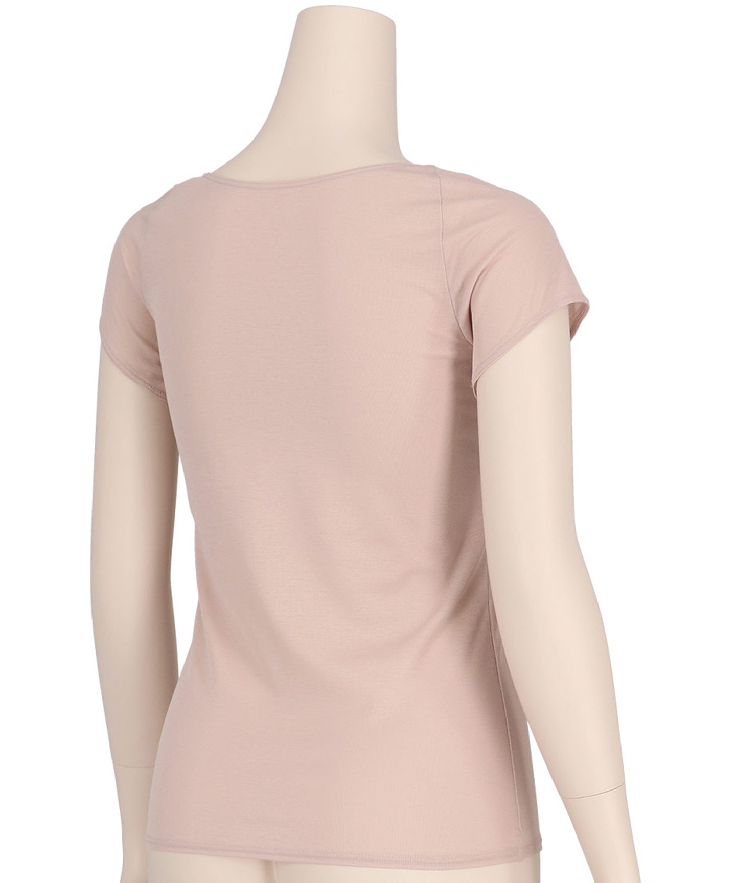 Wing Inner Sweat-Resistant Cotton Blend Antibacterial Deodorant 【Instant Sweat Dry】 2/5 Sleeve Short Sleeve Spring Summer