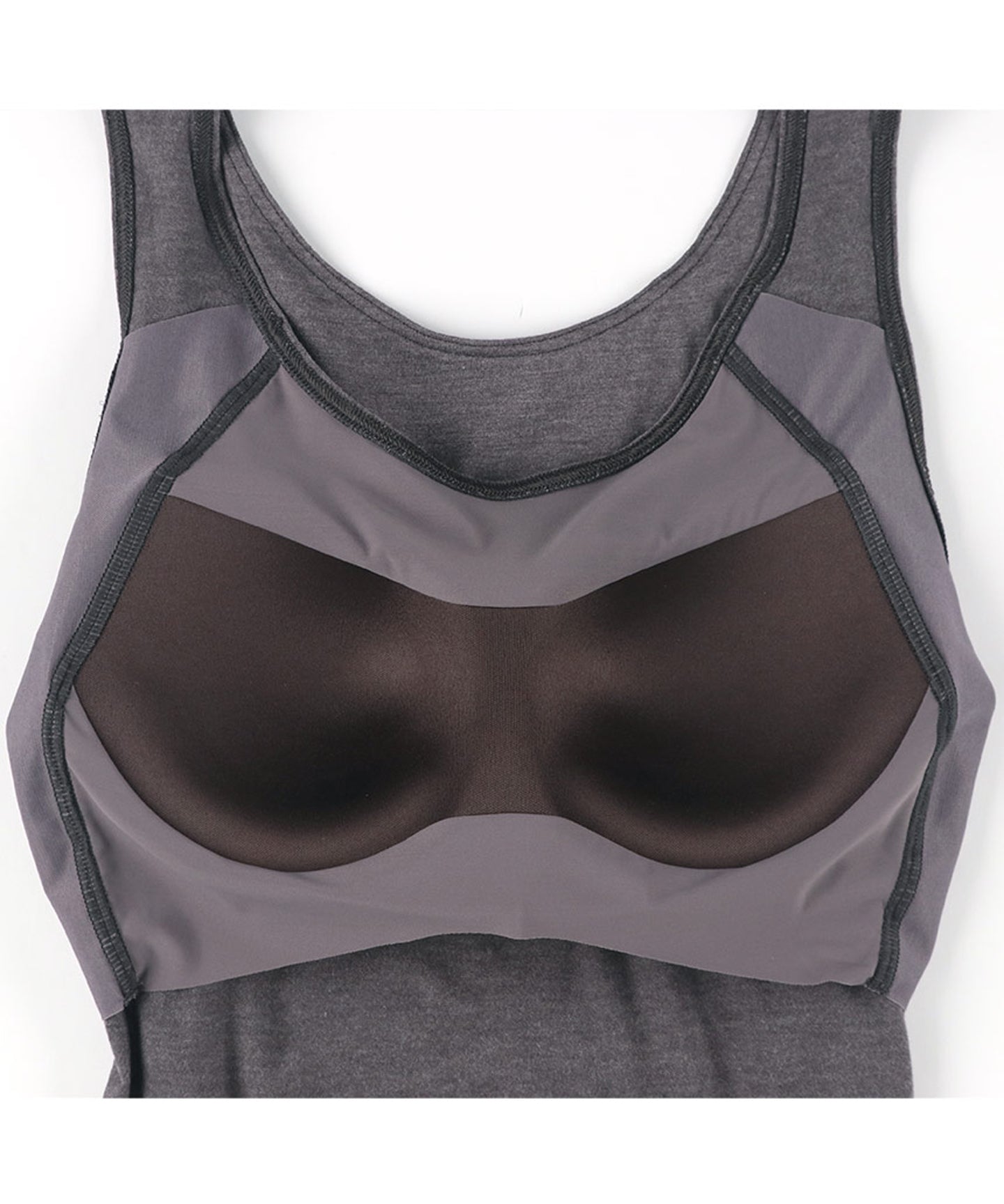 ウイング Wing カップ付きインナー あったか素材 ラク きれいなバストシルエット 【シンクロブラトップ】 ノースリーブ タンクトップ 秋 冬 (OB) OB