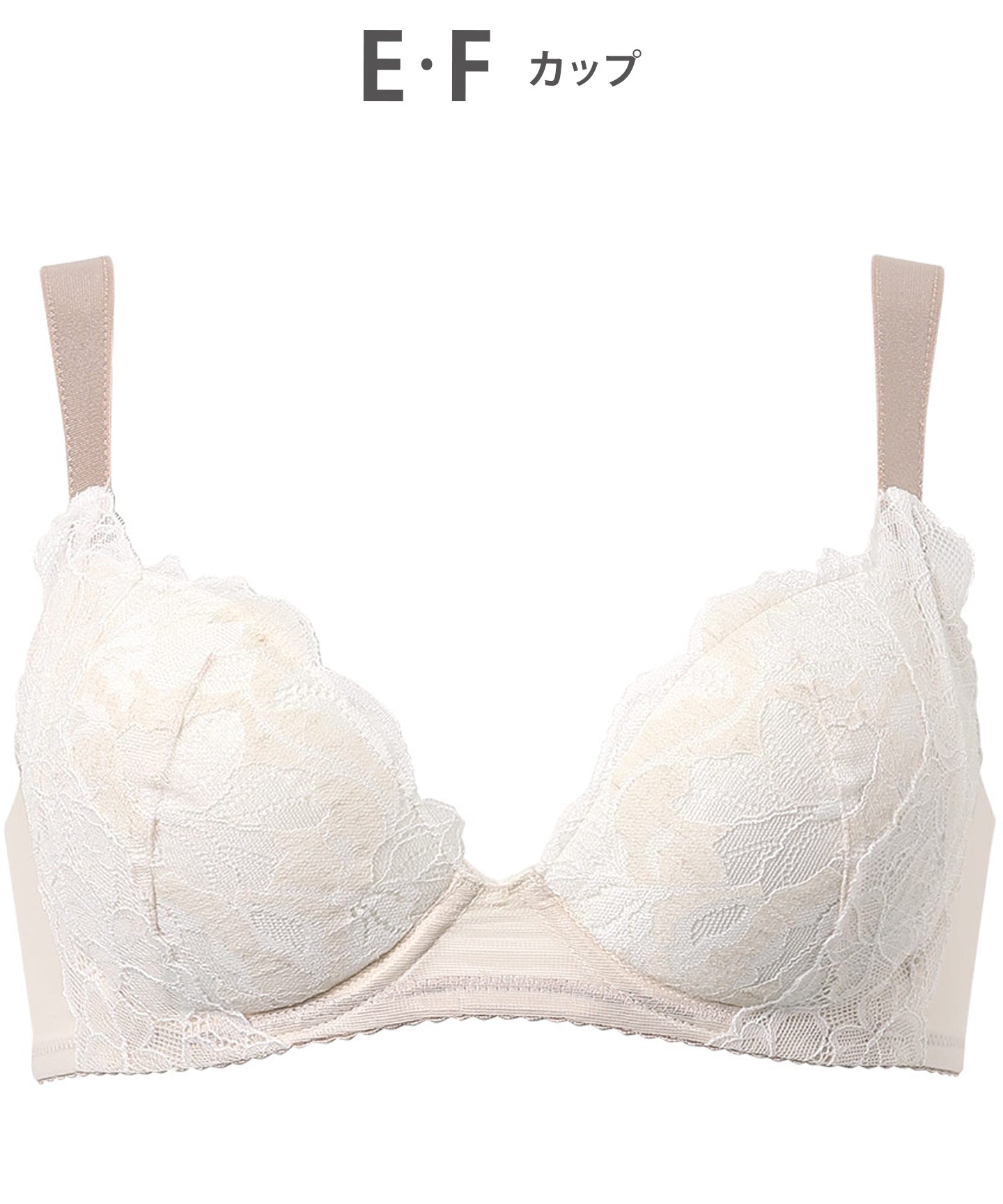 ウイング Wing ブラジャー もちっとふんわり触感 自然なまるみのあるバストをメイク やさしいつけごこち 【もちっとふわっとブラ】 (IV) IV