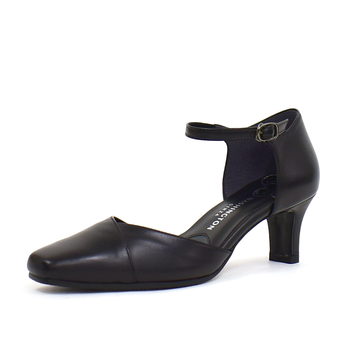 ギンザワシントン 銀座ワシントン WASHINGTON アンクルベルトVカットパンプス