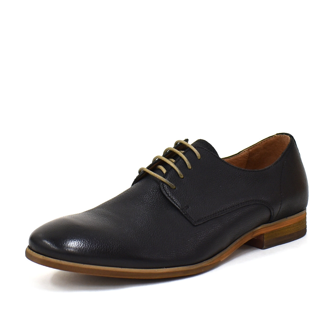 ワシントンフープディドゥ WASH×whoop'-de-doo' WASH×whoop'-de-doo' メンズレースアップシューズ (ブラック) ブラック