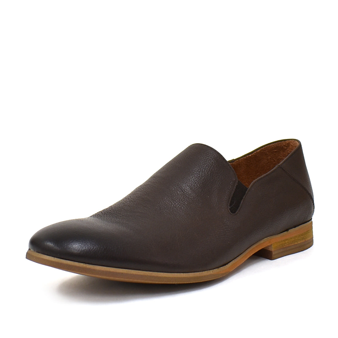 ワシントンフープディドゥ WASH×whoop'-de-doo' WASH×whoop'-de-doo'メンズスリッポン (ダークブラウン) ダークブラウン