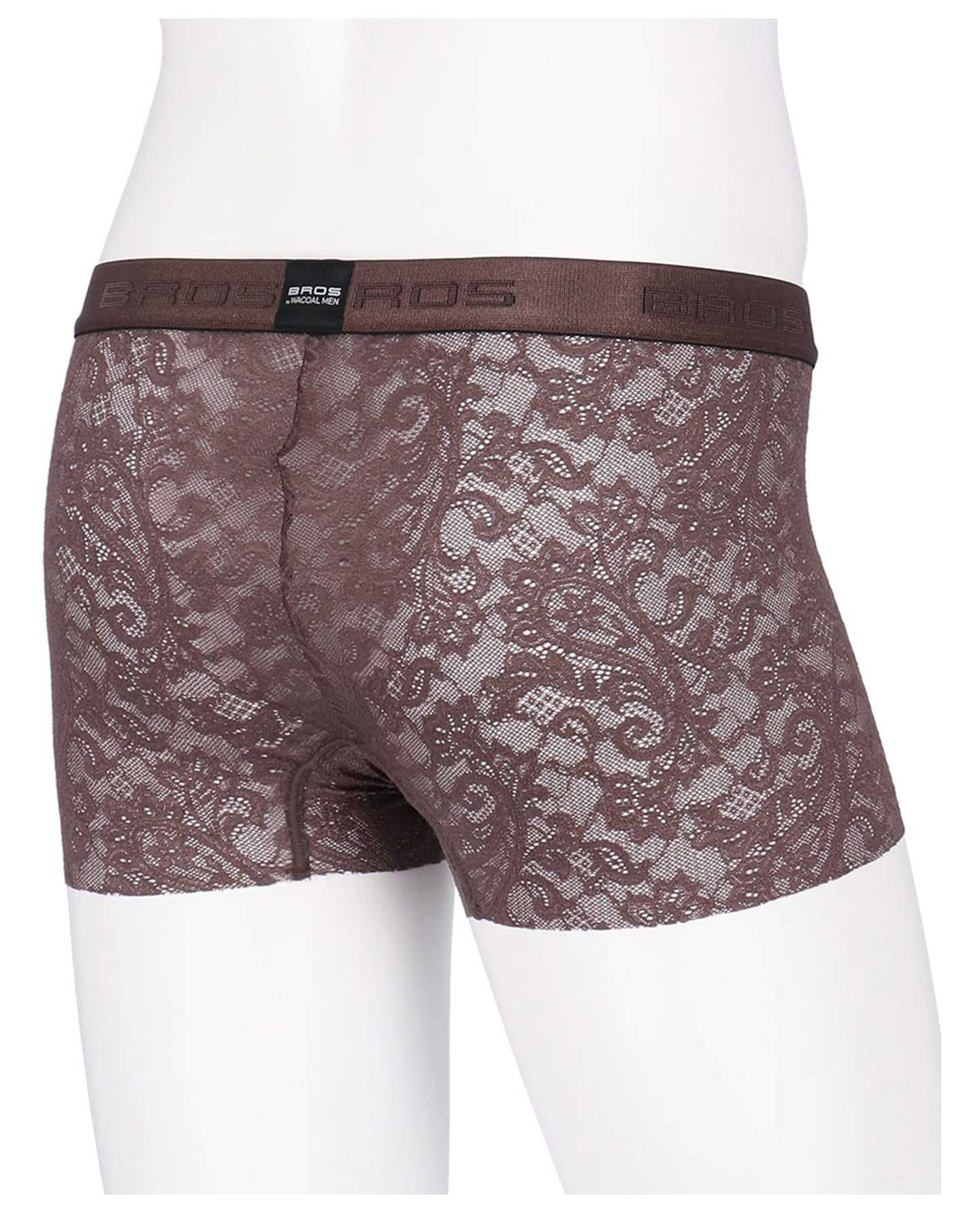 BROS by WACOAL MEN 【Lace Boxer】 Boxer Pants Lace Front Closure 【Non-returnable Item】