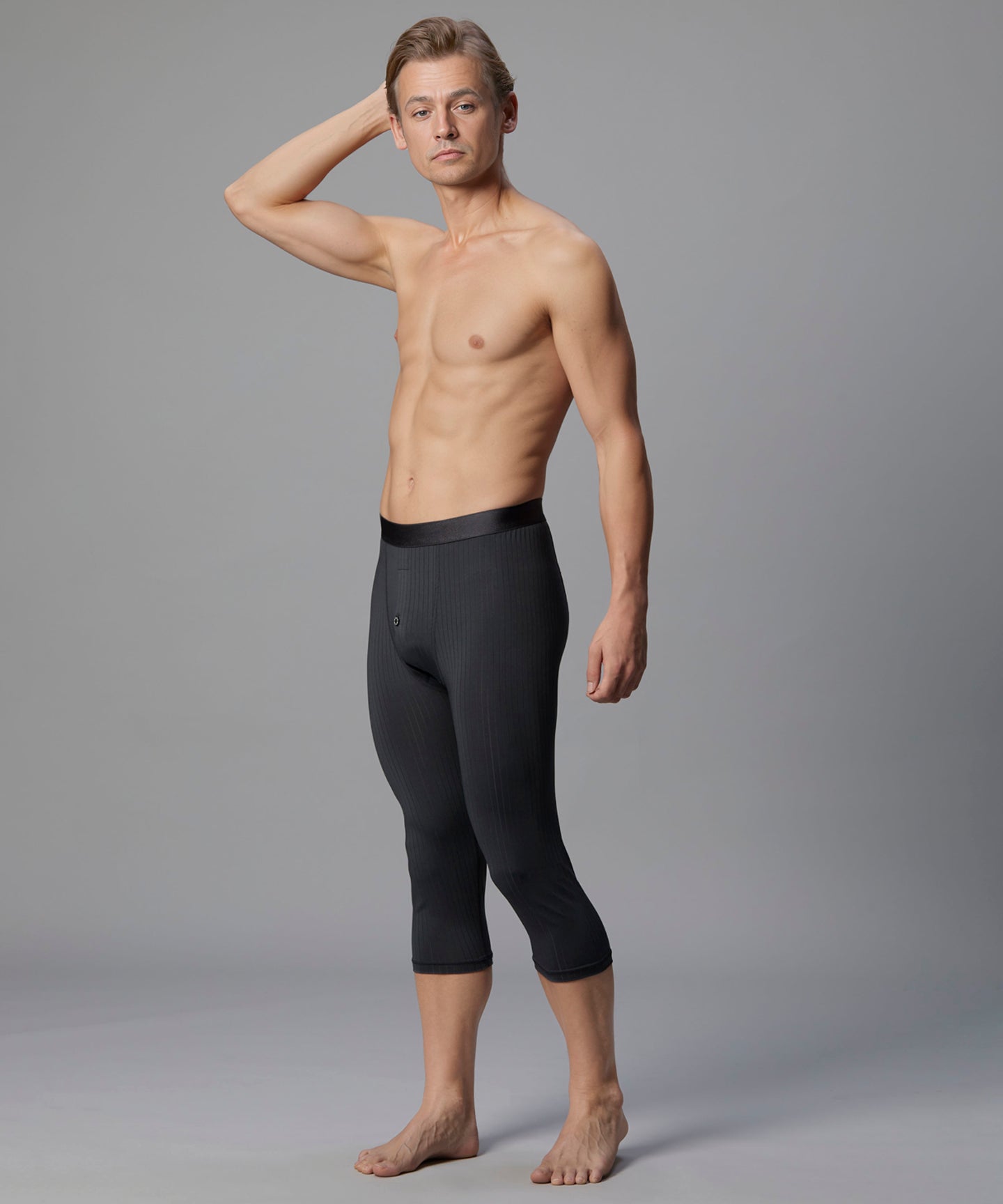 BROS by WACOAL MEN 男士四角內褲 膝下長 吸汗性 通氣性 抗菌防臭性 前開口 【不接受退貨商品】