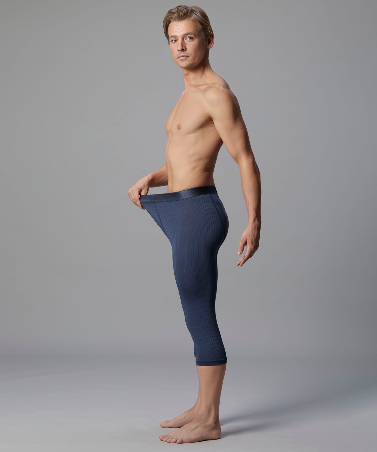 BROS by WACOAL MEN 男士四角內褲 膝下長 吸汗性 通氣性 抗菌防臭性 前開口 【不接受退貨商品】