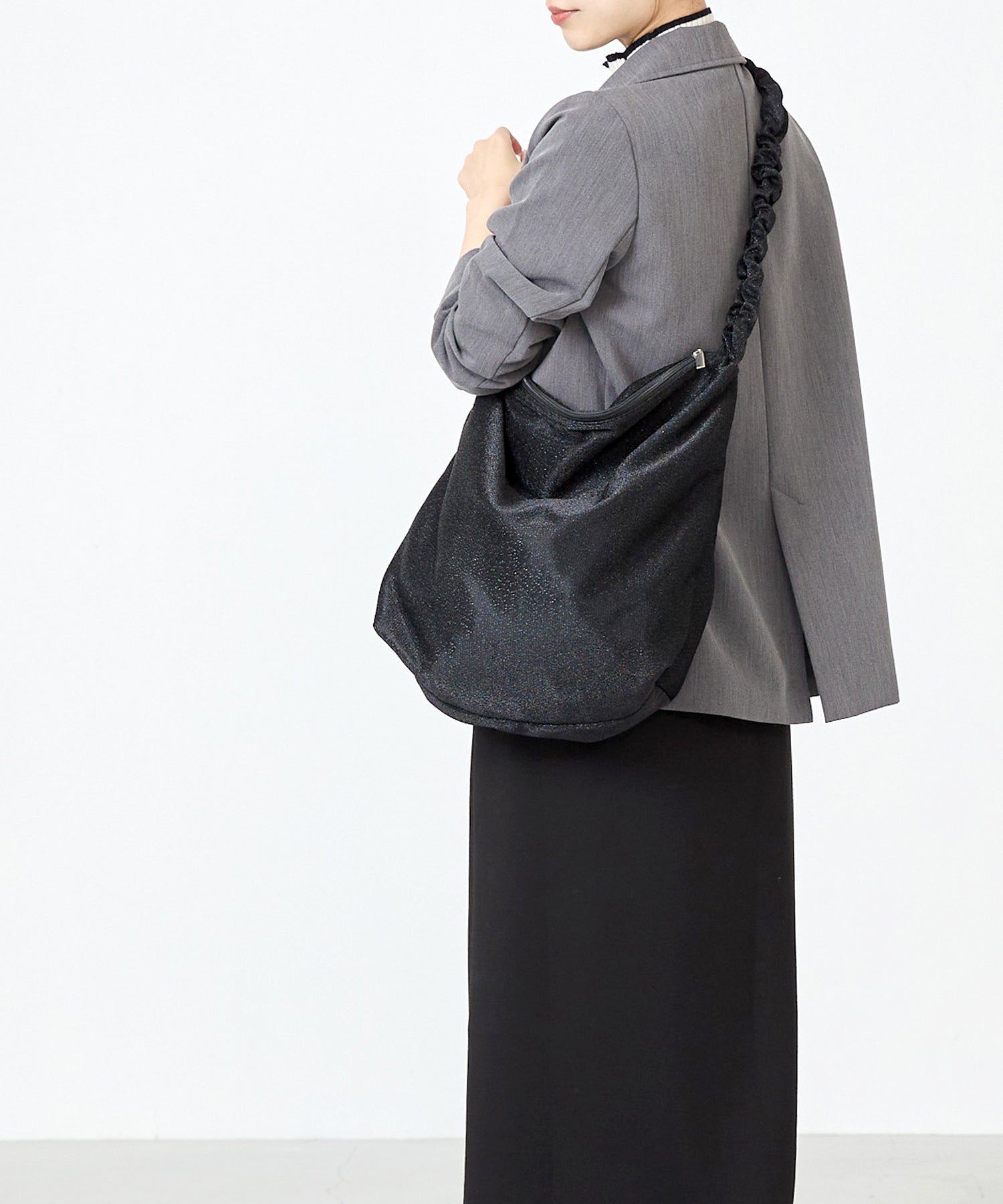 ウェレッグ セレクト welleg sellect グリッター ギャザーショルダー バッグ