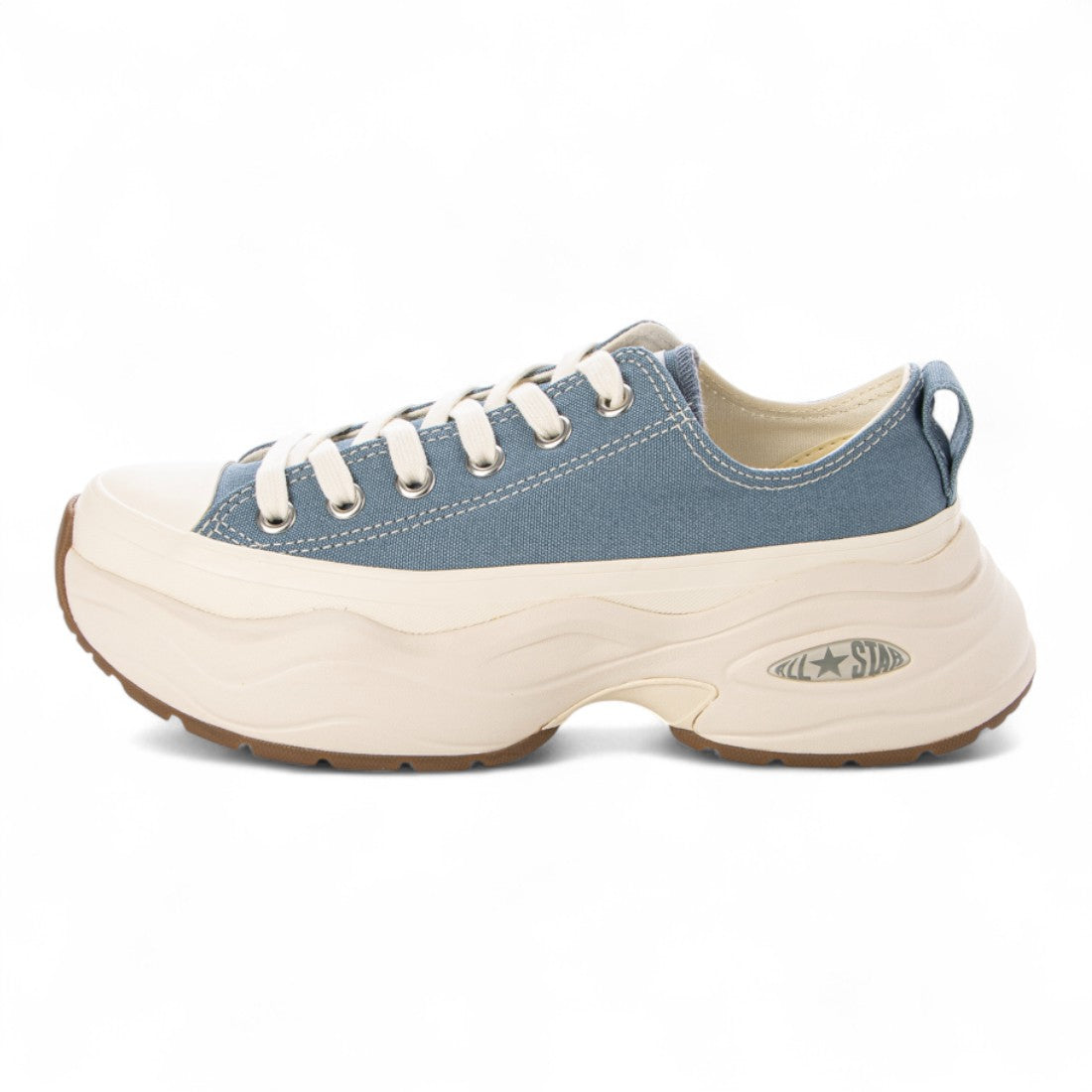 ウェレッグ セレクト welleg sellect オールスター 厚底 ローカットスニーカー (4072ストーンブルー/OX) 4072ストーンブルー/OX