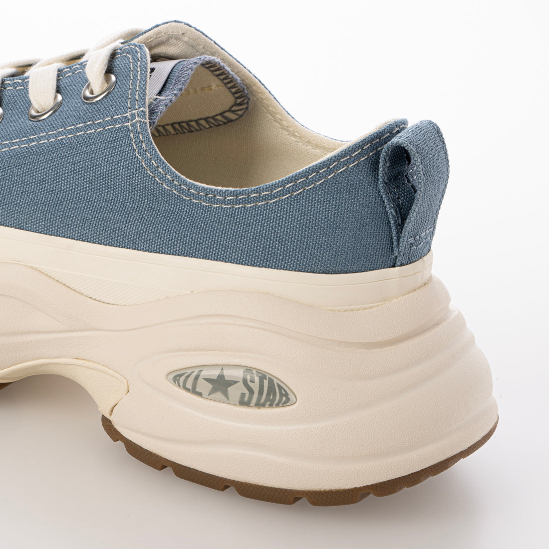 ウェレッグ セレクト welleg sellect オールスター 厚底 ローカットスニーカー (4072ストーンブルー/OX) 4072ストーンブルー/OX