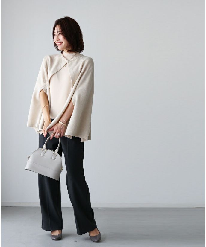 エーレスタイル Ehre style 乾淨利落派的必備單品 適度可愛的泡袖針織衫