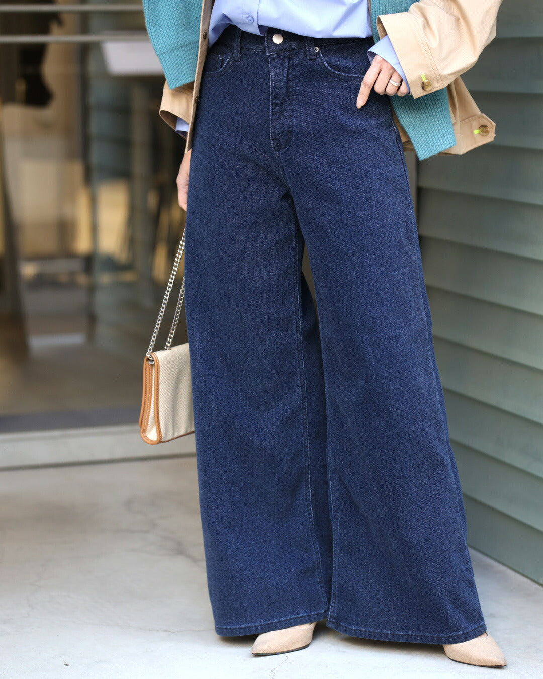 Ehre style For the around 40 generation, I still love denim! Ultra stretch