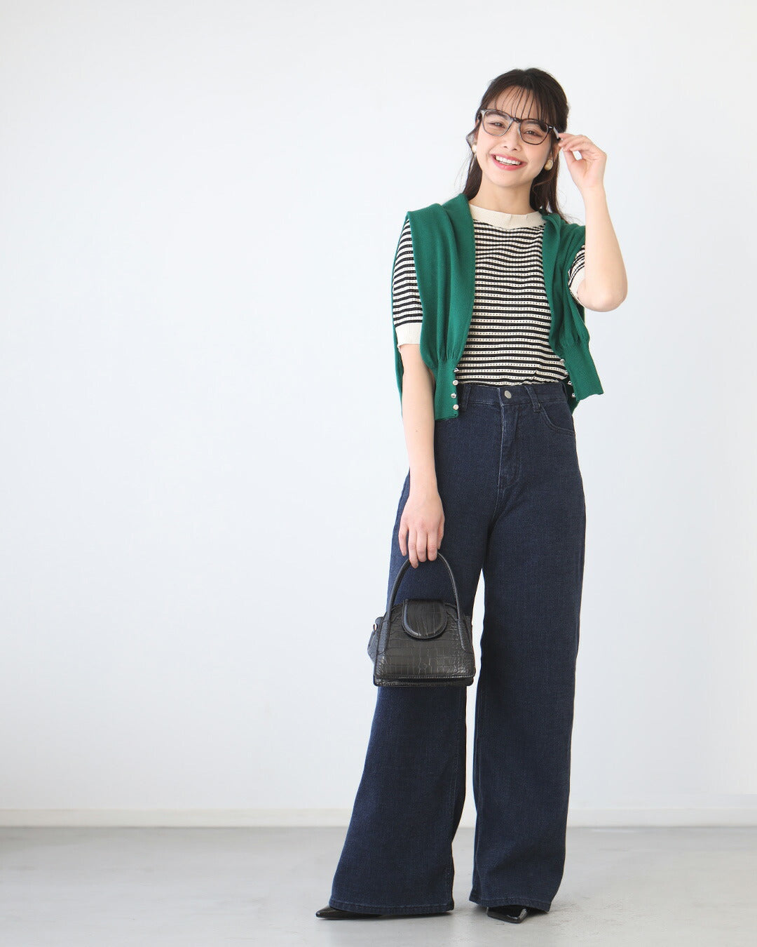 Ehre style For the around 40 generation, I still love denim! Ultra stretch