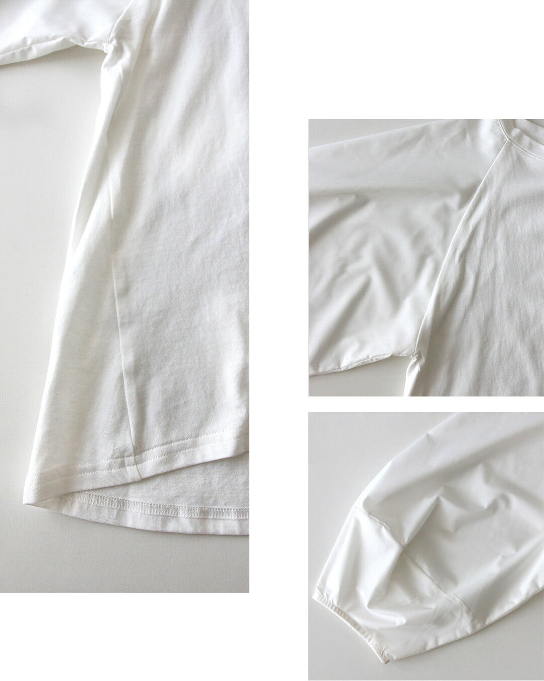 エーレスタイル Ehre style 仕事も休日も 涼しく 腕隠し 立体袖トップス (ベージュ) ベージュ