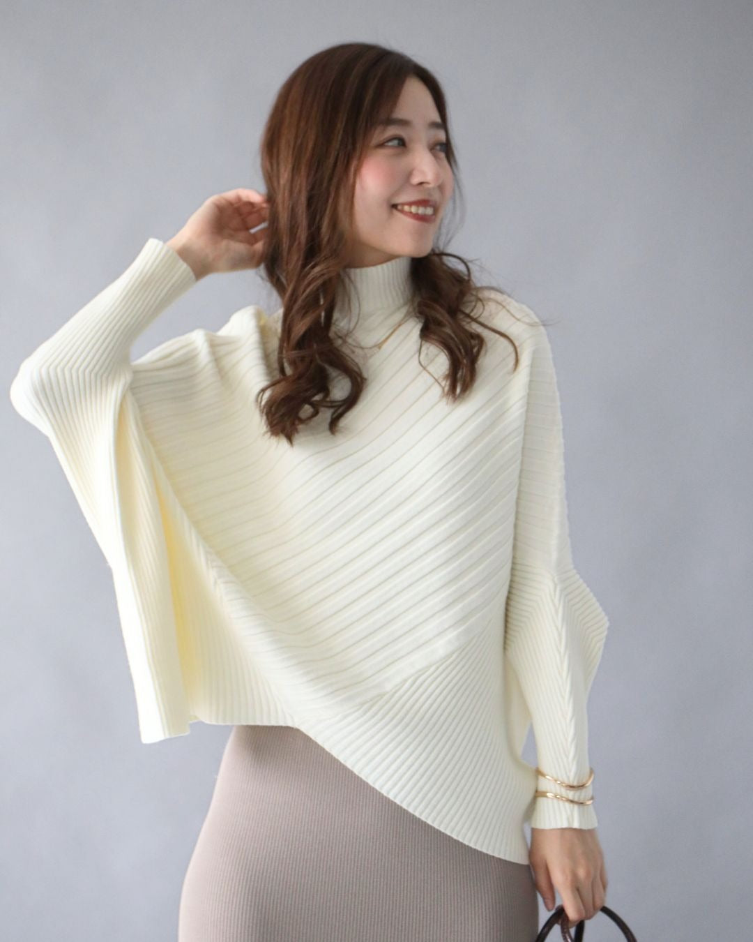 エーレスタイル Ehre style ゆるさが癖になる、ひとクセニット (ブラック) ブラック