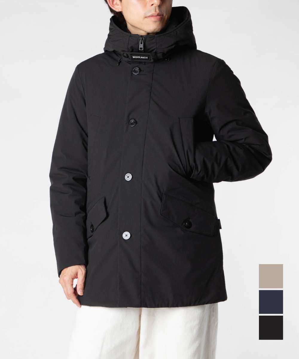 ウールリッチ WOOLRICH ウールリッチ WOOLRICH ARCTIC PARKA アークティックパーカ STRETCH DOWN JACKET ストレッチ ダウンジャケット WOOU2022 MRUT33 (BLACK/ブラック) BLACK/ブラック
