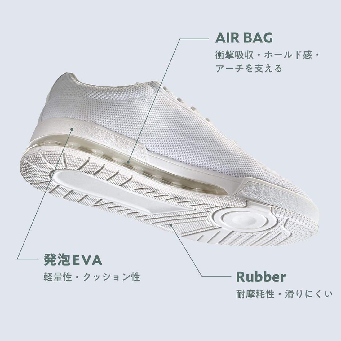 Borderless Sneakers AIR