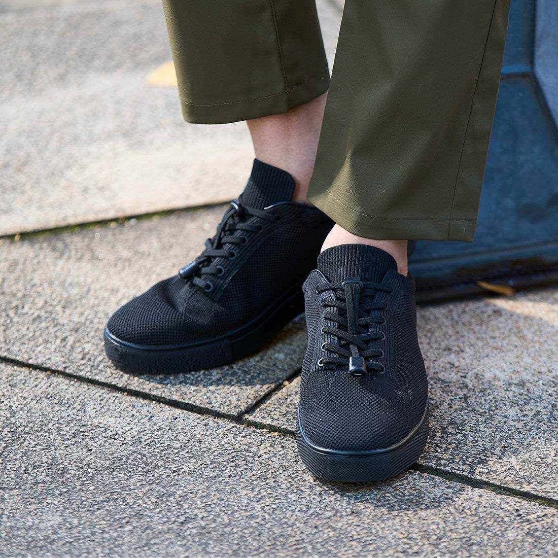 ボーダレススニーカー