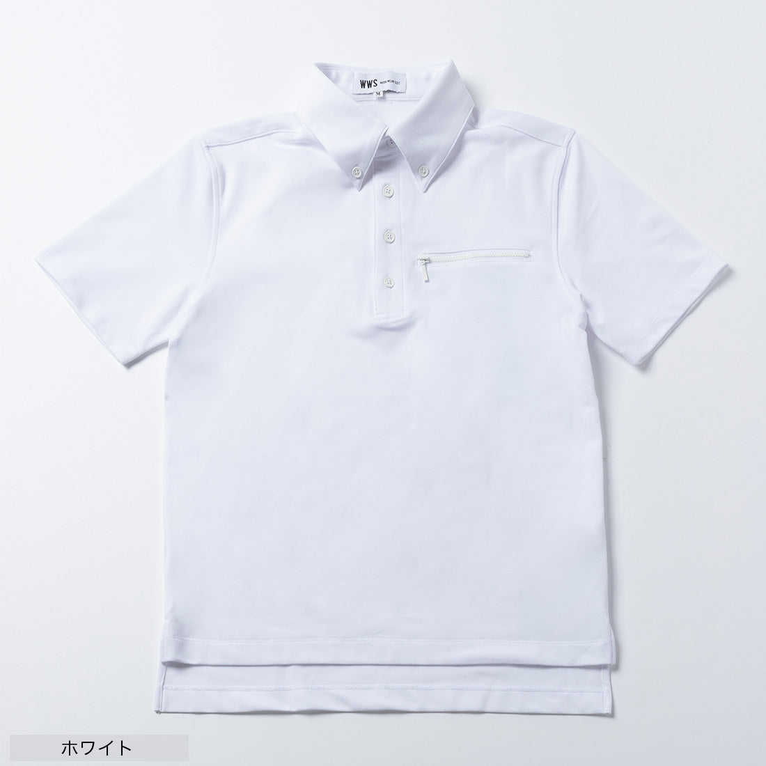 半袖ワークビズポロシャツ(ホワイト) ホワイト
