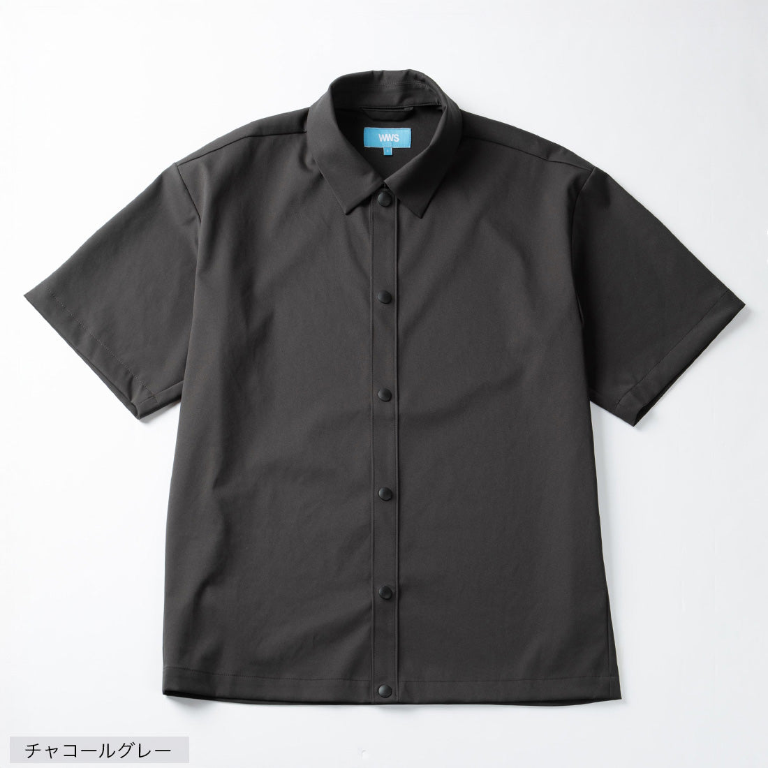 半袖シャツブルゾン (オリーブ) オリーブ