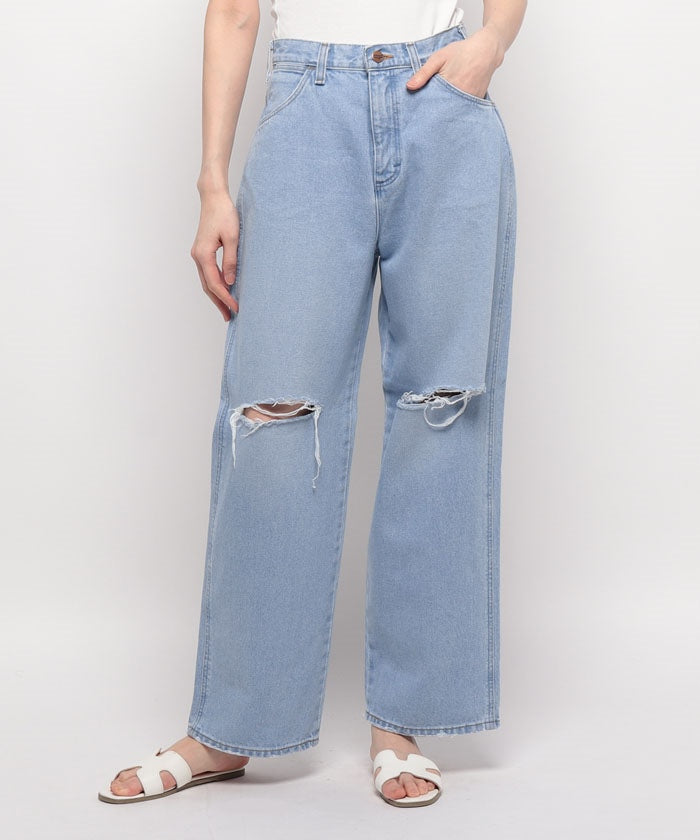 ラングラー Wrangler #BARREL BAGGY,ライトブルー