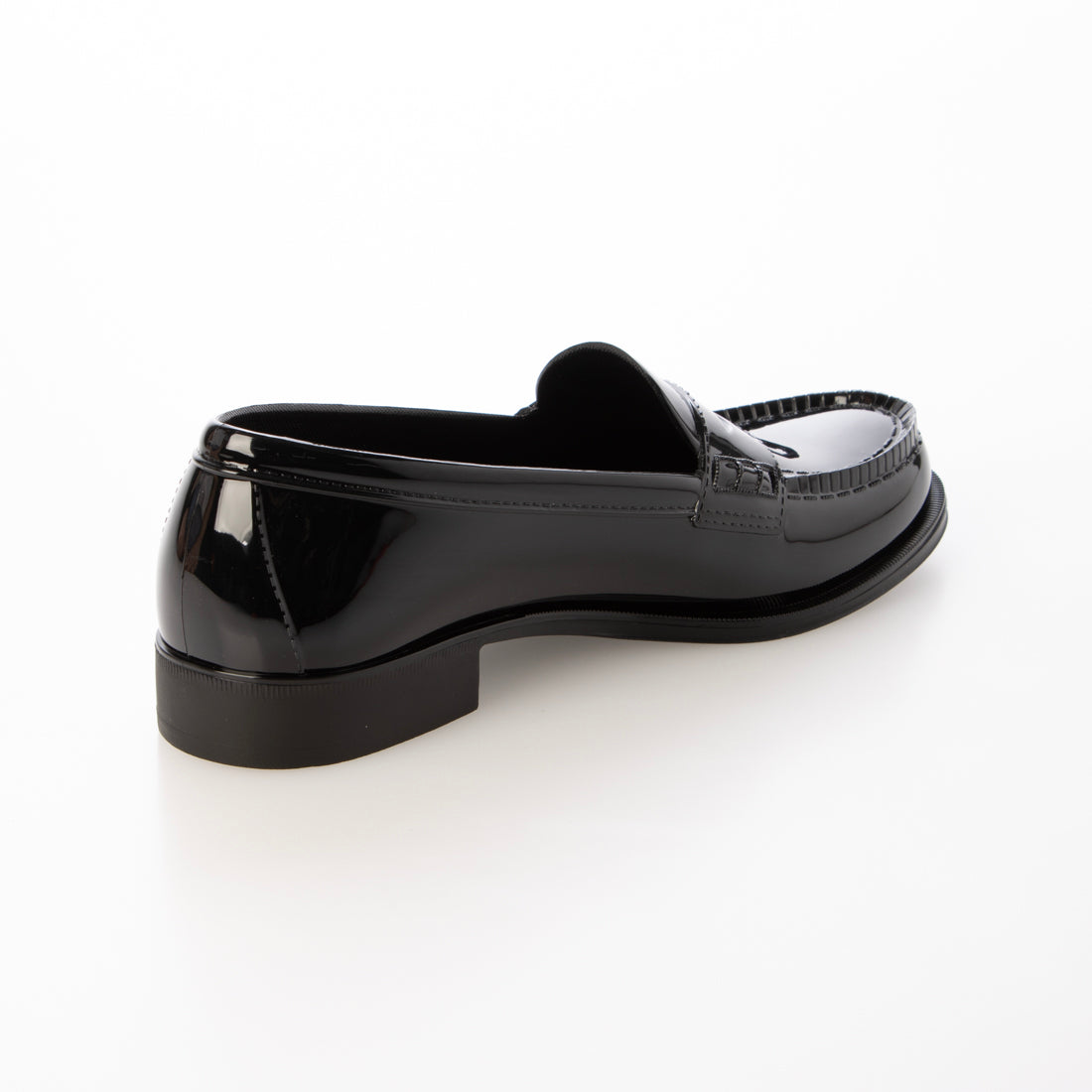 エックスマックス X-MAX レインローファー レインシューズ ラウンドトゥ 晴雨兼用 柔らかい 完全防水 防滑底 レディース キッズ 男女兼用 xm_25059 (ブラック) ブラック