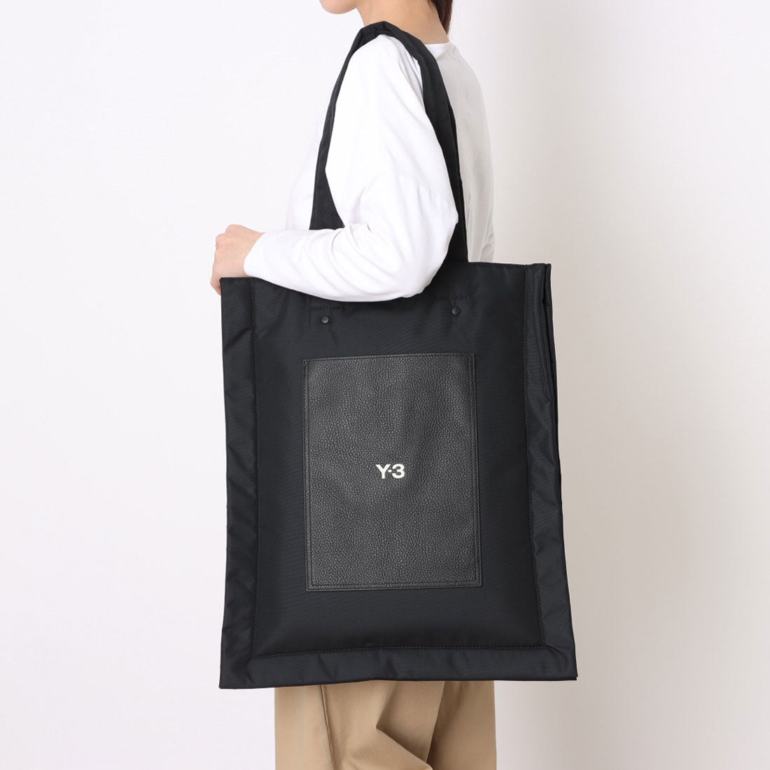 ワイスリー Y-3 LUX TOTE (BLACK) BLACK