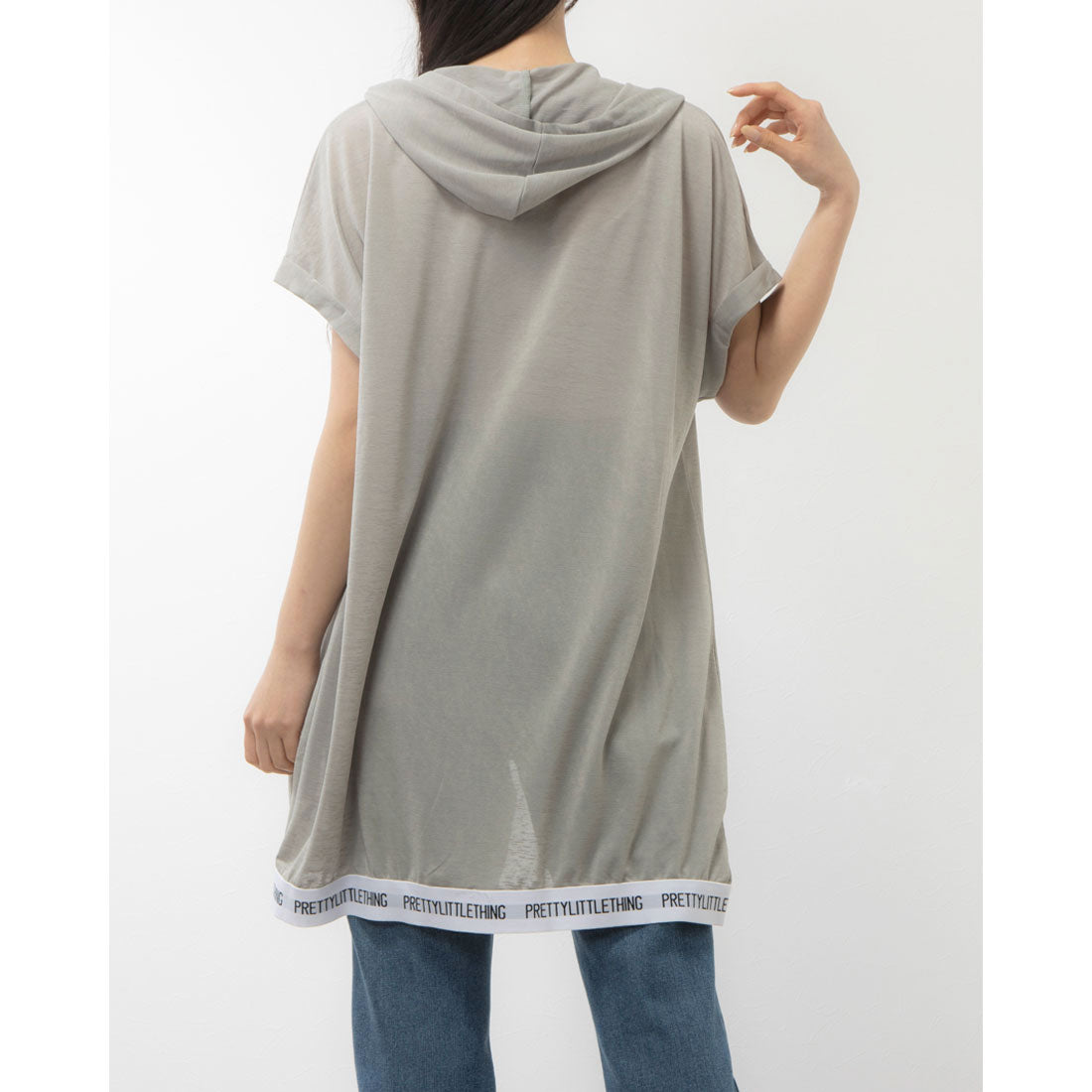 ワイファイブディ Y5D シアースラブ ロゴ入り フーディージップベスト