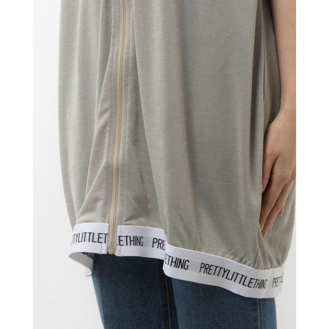 ワイファイブディ Y5D シアースラブ ロゴ入り フーディージップベスト