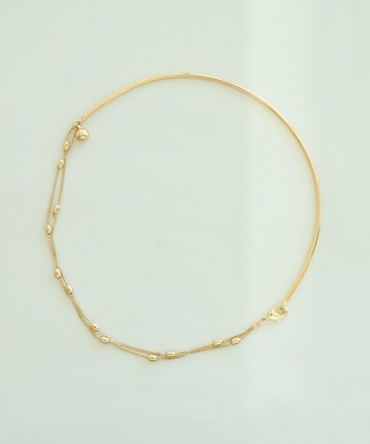 イェッカ ヴェッカ YECCA VECCA ドットボールチョーカーネックレス (ゴールド) ゴールド