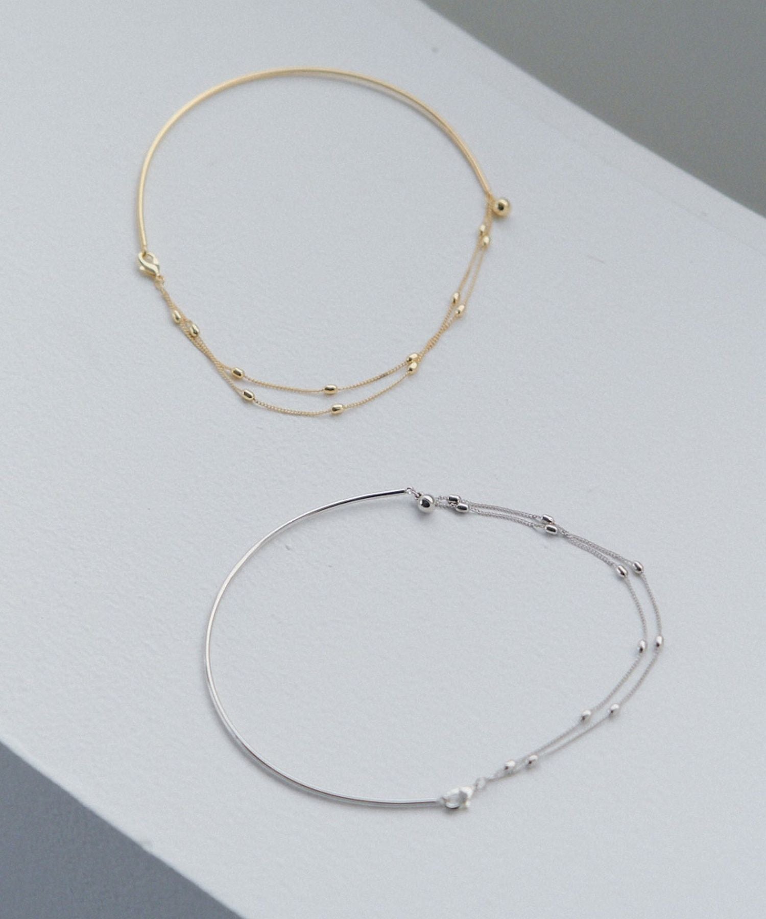 イェッカ ヴェッカ YECCA VECCA ドットボールチョーカーネックレス (ゴールド) ゴールド