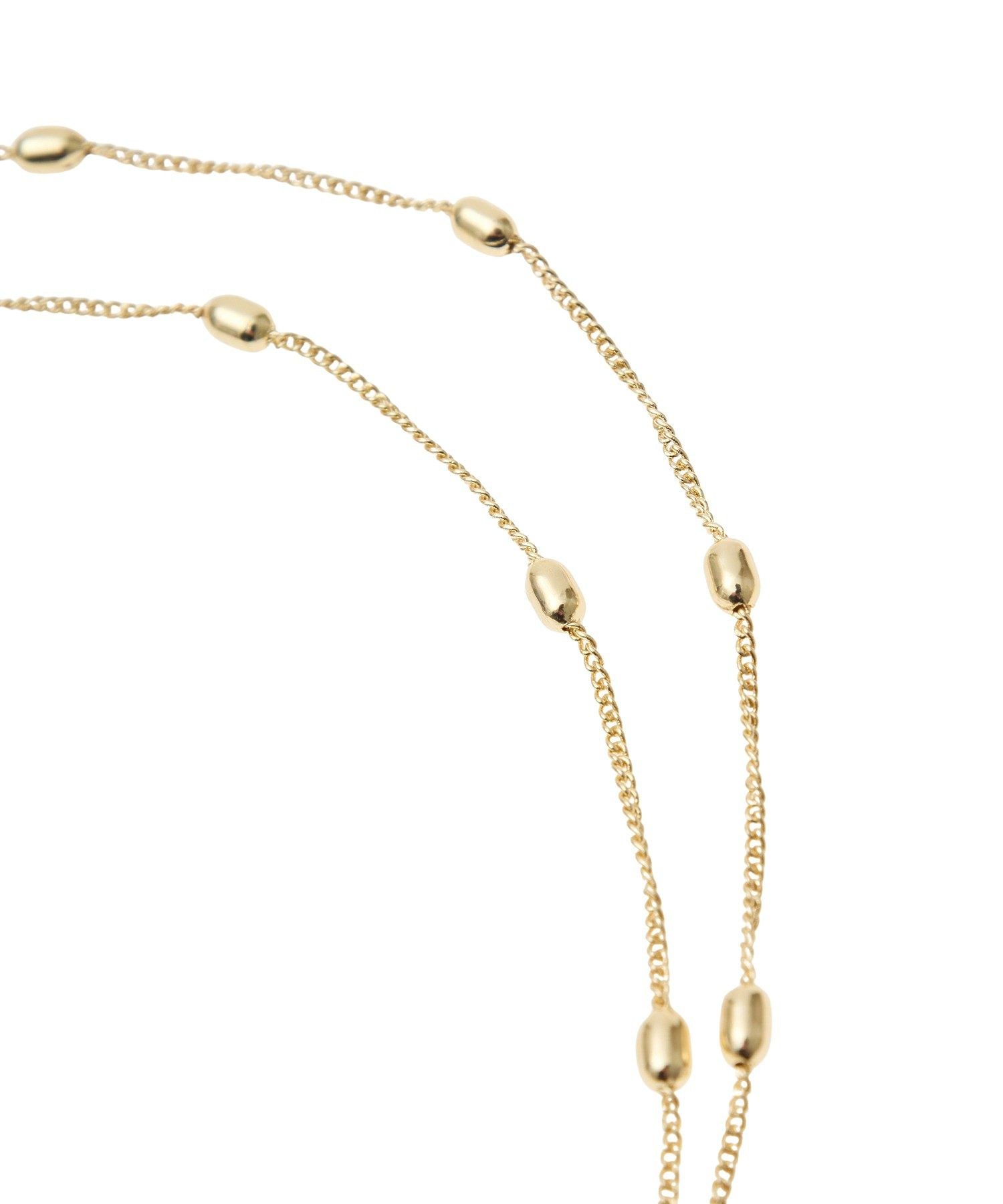 イェッカ ヴェッカ YECCA VECCA ドットボールチョーカーネックレス (ゴールド) ゴールド