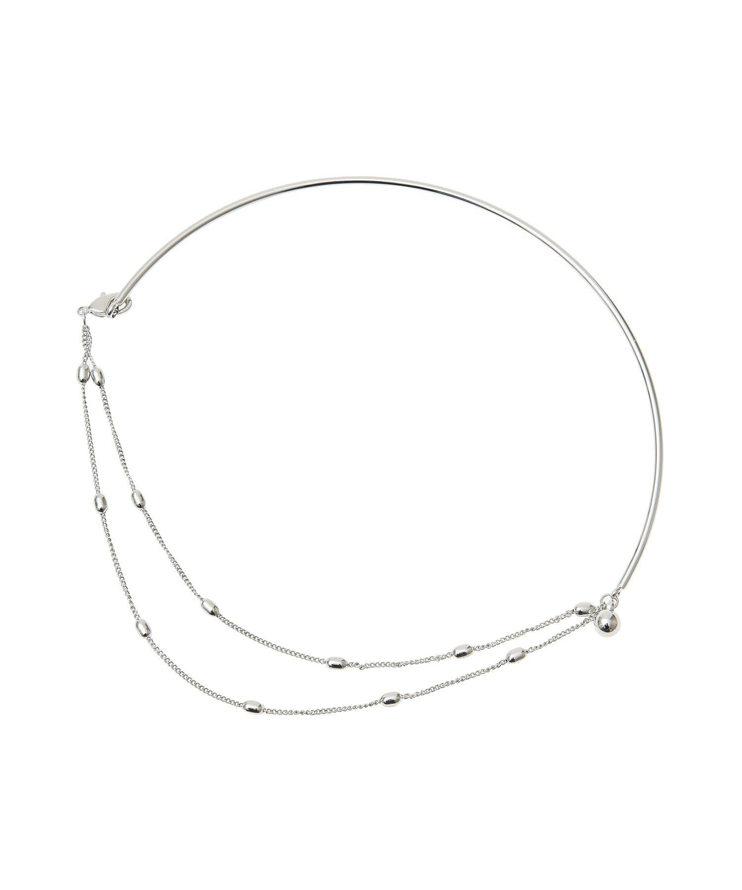 イェッカ ヴェッカ YECCA VECCA ドットボールチョーカーネックレス (ゴールド) ゴールド