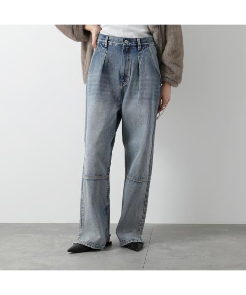 イエン YENN YENN デニムパンツ HIGH RISE TUCK WIDE PANTS Y222-31010 (L-BLUE/ライトブルー) L-BLUE/ライトブルー