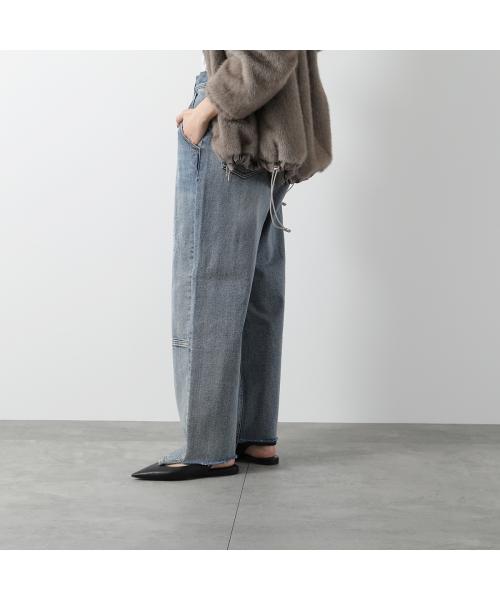 イエン YENN YENN デニムパンツ HIGH RISE TUCK WIDE PANTS Y222-31010 (L-BLUE/ライトブルー) L-BLUE/ライトブルー