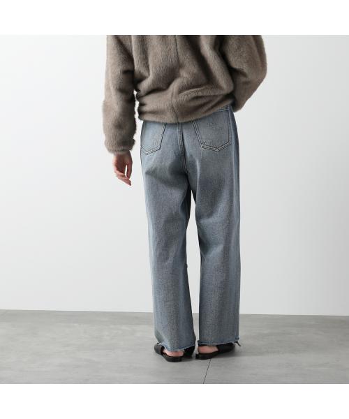 イエン YENN YENN デニムパンツ HIGH RISE TUCK WIDE PANTS Y222-31010 (L-BLUE/ライトブルー) L-BLUE/ライトブルー